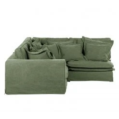 Maison Belfort Ecksofa Coral Beach Webstoff - Olivgrün - Armlehne davorstehend links -Wohnzimmermöbel boutique en ligne ecksofa coral beach webstoff armlehne davorstehend links olivgruen 3663837