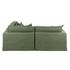 Maison Belfort Ecksofa Coral Beach Webstoff - Olivgrün - Armlehne davorstehend links -Wohnzimmermöbel boutique en ligne ecksofa coral beach webstoff armlehne davorstehend links olivgruen 3663841