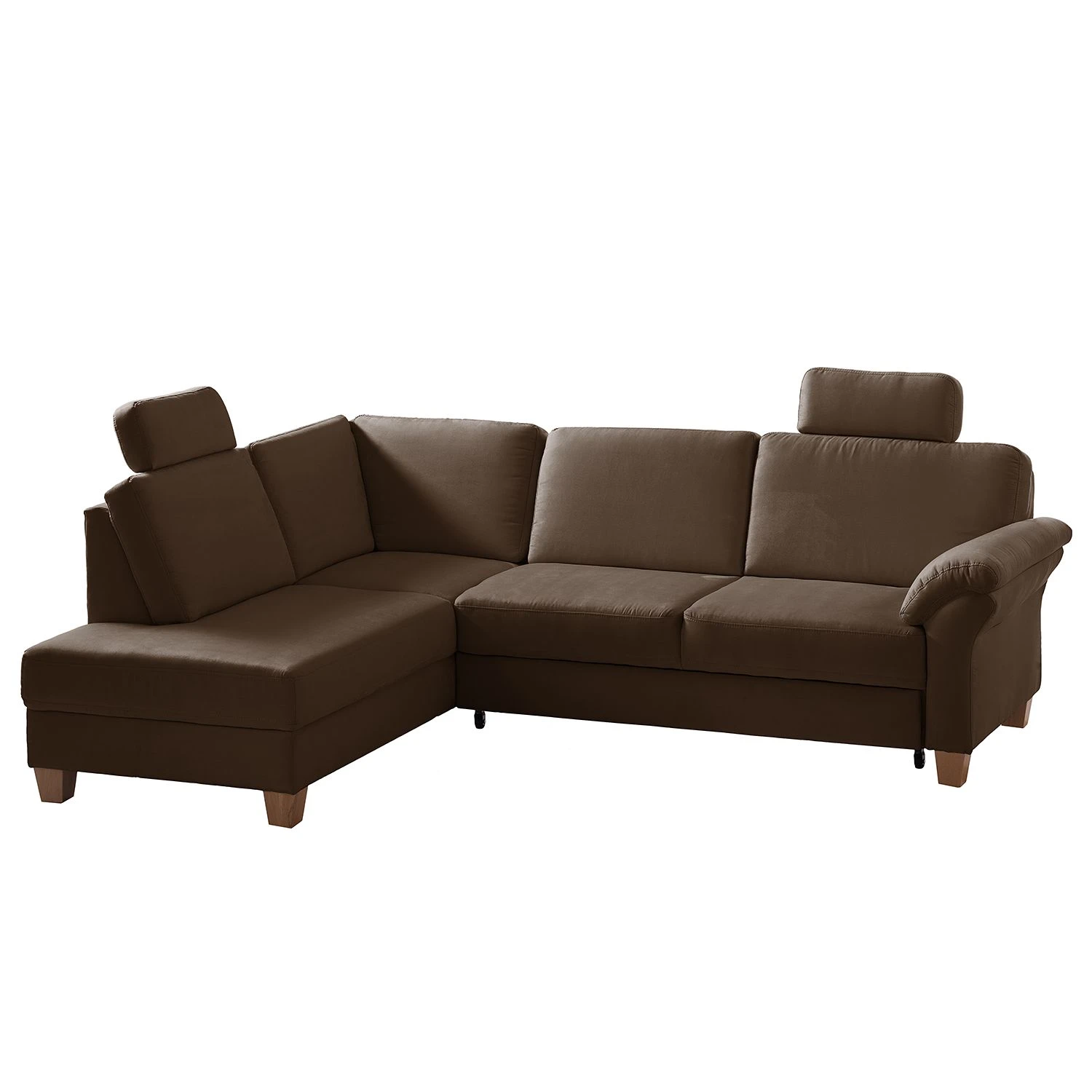 Ars Natura Ecksofa Davao - Braun - Ottomane davorstehend links 2 Ars Natura Ecksofa Davao - Braun - Ottomane davorstehend links – Bild 2