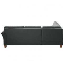 Ars Natura Ecksofa Davao - Microfaser -Wohnzimmermöbel boutique en ligne ecksofa davao microfaser ottomane davorstehend links mit schlaffunktion dunkelgrau 4796848