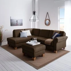 Ars Natura Ecksofa Davao - Braun - Ottomane davorstehend links 25 Ars Natura Ecksofa Davao - Braun - Ottomane davorstehend links -Wohnzimmermöbel boutique en ligne ecksofa davao microfaser ottomane davorstehend links ohne schlaffunktion braun 4643352
