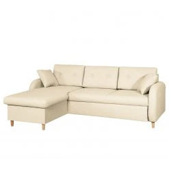 Mørteens Ecksofa Eastville - Hellbeige - Keine Funktion -Wohnzimmermöbel boutique en ligne ecksofa eastville mit schlaffunktion beidseitig montierbar webstoff 4823244