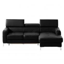 Cotta Ecksofa Eduardo I Echtleder - Schwarz - Longchair davorstehend rechts - Bettkasten - Schlaffunktion -Wohnzimmermöbel boutique en ligne ecksofa eduardo i echtleder longchair ottomane davorstehend rechts mit schlaffunktion schwarz 4905924