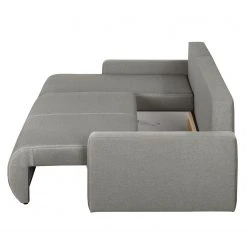 Fredriks Ecksofa El Calvario - (mit Schlaffunktion) Strukturstoff Longchair davorstehend links - Platin -Wohnzimmermöbel boutique en ligne ecksofa el calvario mit schlaffunktion strukturstoff longchair davorstehend links platin 4618948