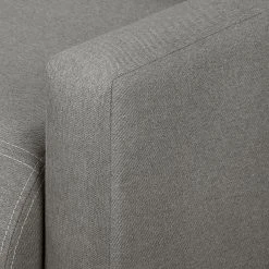 Fredriks Ecksofa El Calvario - (mit Schlaffunktion) Strukturstoff Longchair davorstehend links - Platin -Wohnzimmermöbel boutique en ligne ecksofa el calvario mit schlaffunktion strukturstoff longchair davorstehend links platin 4618972