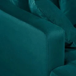 Jack & Alice Ecksofa Elnora - Türkis - Ottomane davorstehend links - Ohne Hocker -Wohnzimmermöbel boutique en ligne ecksofa elnora samt ottomane davorstehend links ohne hocker tuerkis 4860392