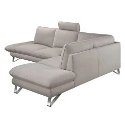 Fredriks Ecksofa Enzo - Strukturstoff Beige - Ottomane davorstehend rechts - Mit 2 Kopfstützen 17 Fredriks Ecksofa Enzo - Strukturstoff Beige - Ottomane davorstehend rechts - Mit 2 Kopfstützen -Wohnzimmermöbel boutique en ligne ecksofa enzo strukturstoff beige ottomane davorstehend rechts 417974