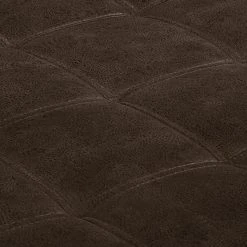 Ars manufacti Ecksofa Flesk Antiklederlook - Braun - Ottomane davorstehend links - Mit Hocker -Wohnzimmermöbel boutique en ligne ecksofa flesk microfaser mit hocker braun 4284528