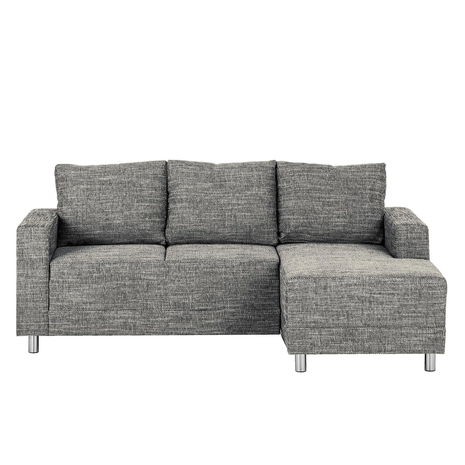 Loftscape Ecksofa Greenwood - Strukturstoff Lawan: Grau - Longchair davorstehend rechts 3 Loftscape Ecksofa Greenwood - Strukturstoff Lawan: Grau - Longchair davorstehend rechts – Bild 3