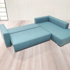 Tom Tailor Ecksofa Heaven Casual XL Webstoff - Aqua - Longchair davorstehend rechts - Keine Funktion -Wohnzimmermöbel boutique en ligne ecksofa heaven casual xl webstoff longchair ottomane davorstehend rechts ohne schlaffunktion aqua 3161381