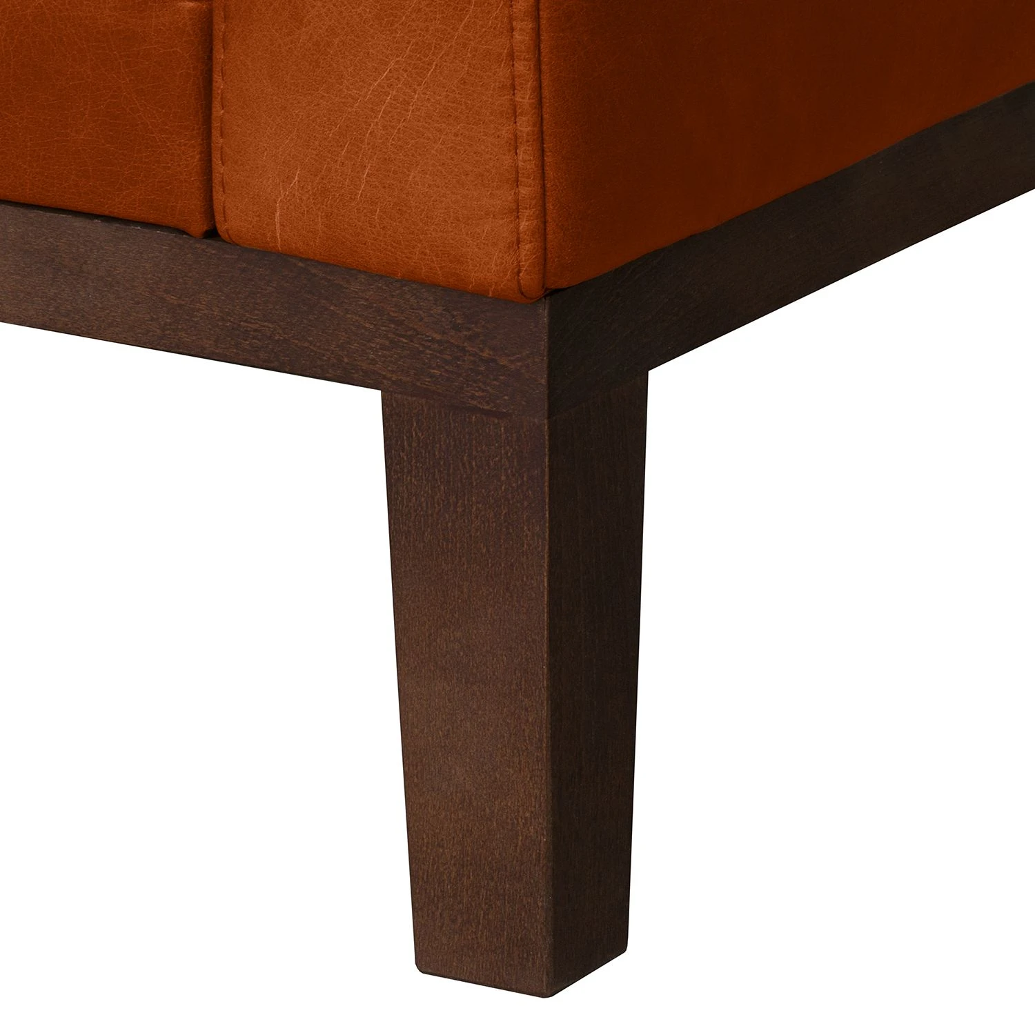 Ars manufacti Ecksofa Horley Echtleder - Honigbraun - Ottomane davorstehend links 12 Ars manufacti Ecksofa Horley Echtleder - Honigbraun - Ottomane davorstehend links – Bild 12