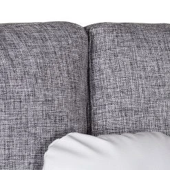 Roomscape Ecksofa Ilona (mit Schlaffunktion) - Kunstleder / Webstoff Weiß / Grau - Longchair davorstehend links 22 Roomscape Ecksofa Ilona (mit Schlaffunktion) - Kunstleder / Webstoff Weiß / Grau - Longchair davorstehend links -Wohnzimmermöbel boutique en ligne ecksofa ilona mit schlaffunktion kunstleder weiss webstoff grau ottomane davorstehend links 382954