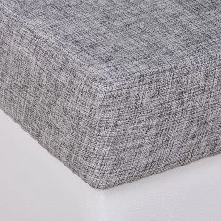 Roomscape Ecksofa Ilona (mit Schlaffunktion) - Kunstleder / Webstoff Weiß / Grau - Longchair davorstehend links 21 Roomscape Ecksofa Ilona (mit Schlaffunktion) - Kunstleder / Webstoff Weiß / Grau - Longchair davorstehend links -Wohnzimmermöbel boutique en ligne ecksofa ilona mit schlaffunktion kunstleder weiss webstoff grau ottomane davorstehend links 382955