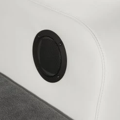 Loftscape Ecksofa Lanai Kunstleder / Microfaser - Grauweiß -Wohnzimmermöbel boutique en ligne ecksofa lanai inkl beleuchtung beidseitig montierbar kunstleder microfaser grau weiss 4421004