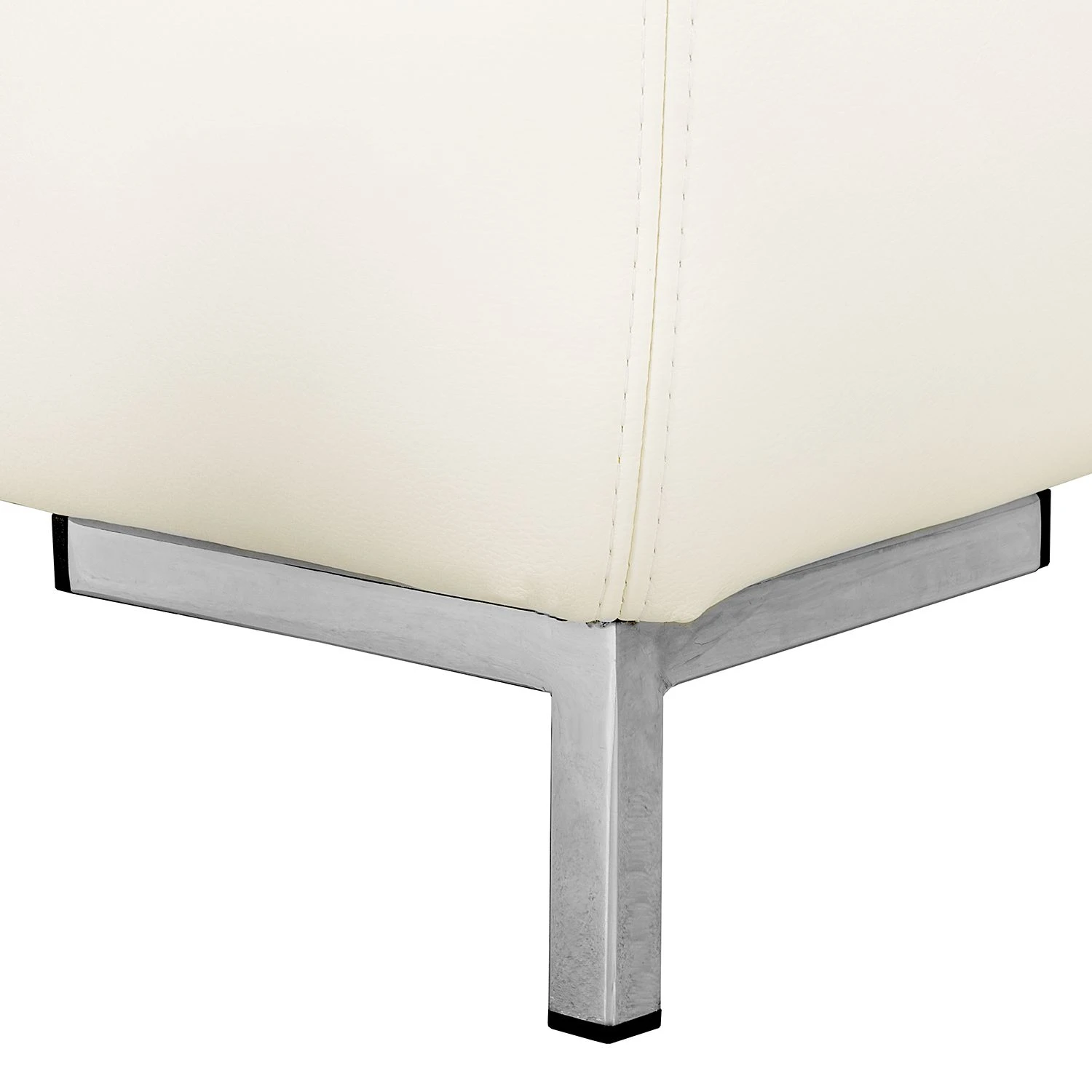 Fredriks Ecksofa Lyneal Echtleder - Weiß - Ottomane davorstehend links 10 Fredriks Ecksofa Lyneal Echtleder - Weiß - Ottomane davorstehend links – Bild 10