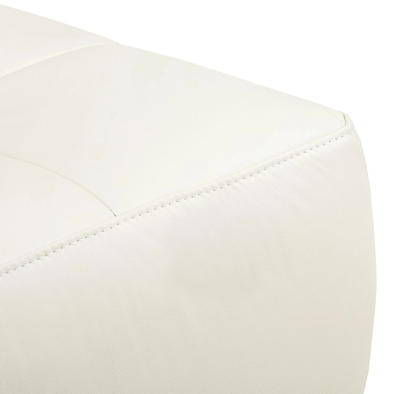 Fredriks Ecksofa Lyneal Echtleder - Weiß - Ottomane davorstehend links 11 Fredriks Ecksofa Lyneal Echtleder - Weiß - Ottomane davorstehend links – Bild 11