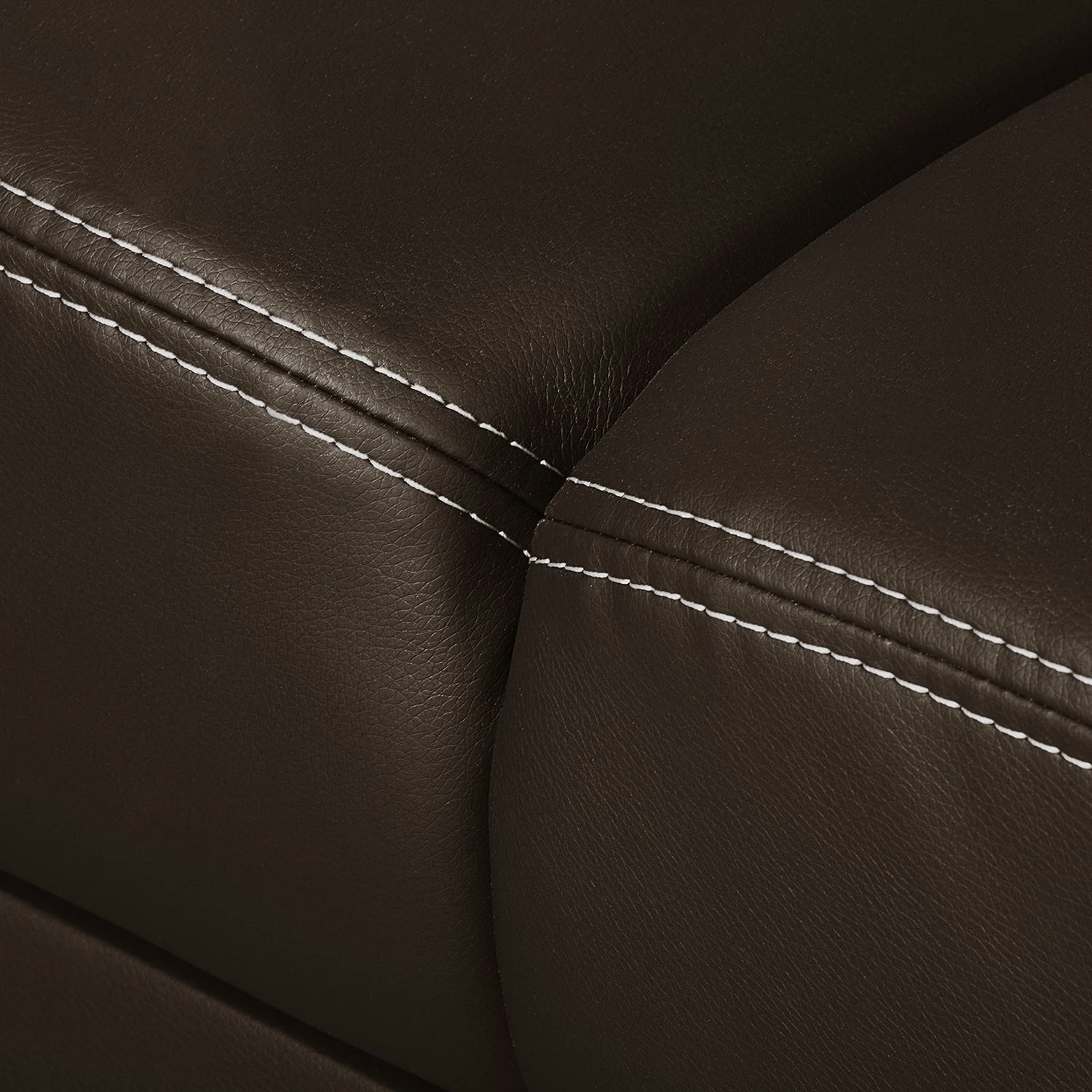 Modoform Ecksofa Marquette - mit Schlaffunktion - Kunstleder - Dunkelbraun - Ecke davorstehend rechts 20 Modoform Ecksofa Marquette - mit Schlaffunktion - Kunstleder - Dunkelbraun - Ecke davorstehend rechts – Bild 20