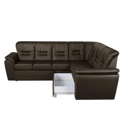 Modoform Ecksofa Marquette - mit Schlaffunktion - Kunstleder - Dunkelbraun - Ecke davorstehend rechts 30 Modoform Ecksofa Marquette - mit Schlaffunktion - Kunstleder - Dunkelbraun - Ecke davorstehend rechts -Wohnzimmermöbel boutique en ligne ecksofa marquette mit schlaffunktion kunstleder dunkelbraun 2 sitzer davorstehend rechts 4085304