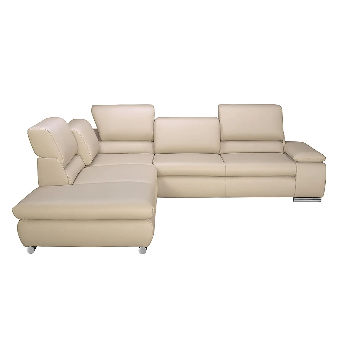 Fredriks Ecksofa Masca I Echtleder - Beige - Longchair davorstehend links - Keine Funktion 3 Fredriks Ecksofa Masca I Echtleder - Beige - Longchair davorstehend links - Keine Funktion – Bild 3