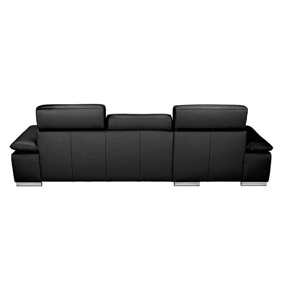 Fredriks Ecksofa Masca - Kunstleder Schwarz - Longchair davorstehend links - mit Schlaffunktion 6 Fredriks Ecksofa Masca - Kunstleder Schwarz - Longchair davorstehend links - mit Schlaffunktion – Bild 6