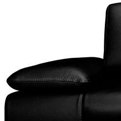 Fredriks Ecksofa Masca - Kunstleder Schwarz - Ottomane davorstehend rechts - ohne Schlaffunktion -Wohnzimmermöbel boutique en ligne ecksofa masca kunstleder schwarz ottomane davorstehend rechts 444615
