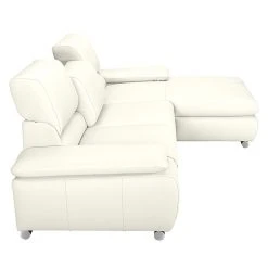 Fredriks Ecksofa Masca - Kunstleder Weiß - Longchair davorstehend rechts - ohne Schlaffunktion -Wohnzimmermöbel boutique en ligne ecksofa masca kunstleder weiss longchair davorstehend rechts 471121