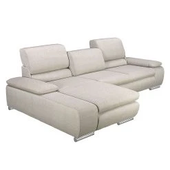 Fredriks Ecksofa Masca II Strukturstoff - Beige - Longchair davorstehend links - Schlaffunktion -Wohnzimmermöbel boutique en ligne ecksofa masca strukturstoff beige longchair davorstehend links 470671
