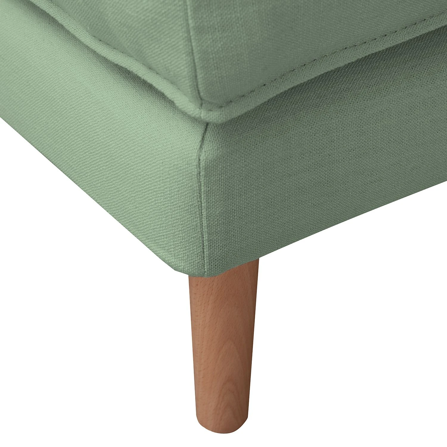 Mørteens Ecksofa Lacona Strukturstoff - Mintgrau - Longchair davorstehend links 10 Mørteens Ecksofa Lacona Strukturstoff - Mintgrau - Longchair davorstehend links – Bild 10