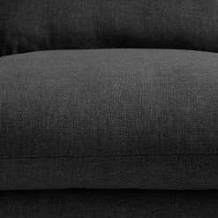 Loftscape Ecksofa Radway Flachgewebe - Dunkelgrau - Ottomane davorstehend rechts -Wohnzimmermöbel boutique en ligne ecksofa radway flachgewebe ottomane davorstehend rechts dunkelgrau 4971632