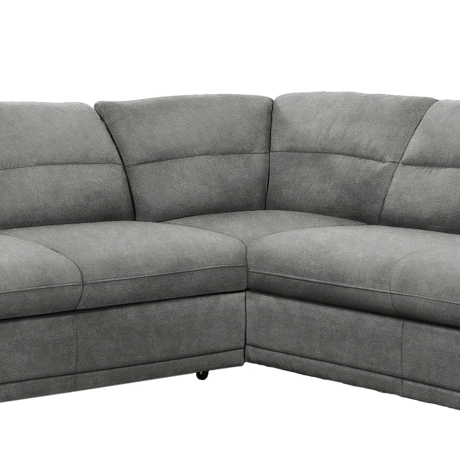 Cotta Ecksofa Rollin - Lichtgrau - Ottomane davorstehend rechts - Schlaffunktion - Bettkasten 5 Cotta Ecksofa Rollin - Lichtgrau - Ottomane davorstehend rechts - Schlaffunktion - Bettkasten – Bild 5