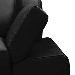 Loftscape Ecksofa Silvano - Mit Kopfstütze -Wohnzimmermöbel boutique en ligne ecksofa silvano echtleder schwarz ottomane davorstehend rechts 444116