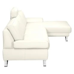 Loftscape Ecksofa Silvano - Kunstleder Weiß - Longchair davorstehend rechts - ohne Kopfstütze -Wohnzimmermöbel boutique en ligne ecksofa silvano kunstleder weiss longchair davorstehend rechts 491098