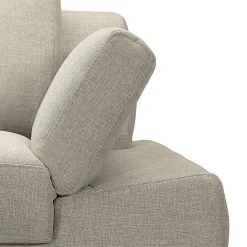 Loftscape Ecksofa Silvano - Webstoff Beige - Longchair davorstehend rechts - ohne Kopfstütze -Wohnzimmermöbel boutique en ligne ecksofa silvano webstoff beige longchair davorstehend rechts 514678