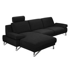 Loftscape Ecksofa Silvano - Webstoff Schwarz - Longchair davorstehend links - ohne Kopfstütze 16 Loftscape Ecksofa Silvano - Webstoff Schwarz - Longchair davorstehend links - ohne Kopfstütze -Wohnzimmermöbel boutique en ligne ecksofa silvano webstoff schwarz longchair davorstehend links 514175