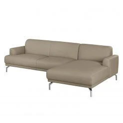 Fredriks Ecksofa Sisto II Echtleder - Taupe - Longchair davorstehend rechts -Wohnzimmermöbel boutique en ligne ecksofa sisto ii echtleder longchair davorstehend rechts taupe 3609049