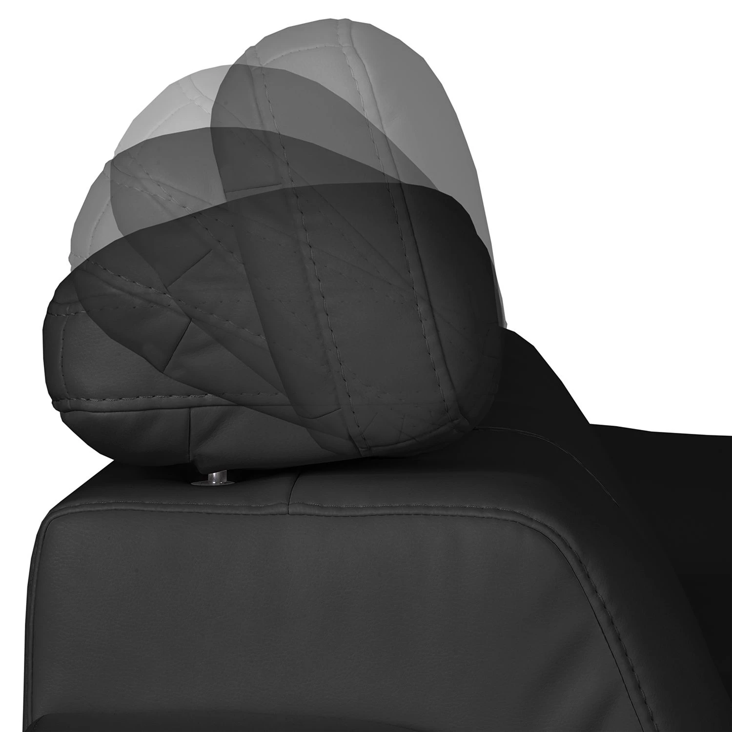 Loftscape Ecksofa Tuja Kunstleder - Schwarz - Longchair davorstehend links 16 Loftscape Ecksofa Tuja Kunstleder - Schwarz - Longchair davorstehend links – Bild 16