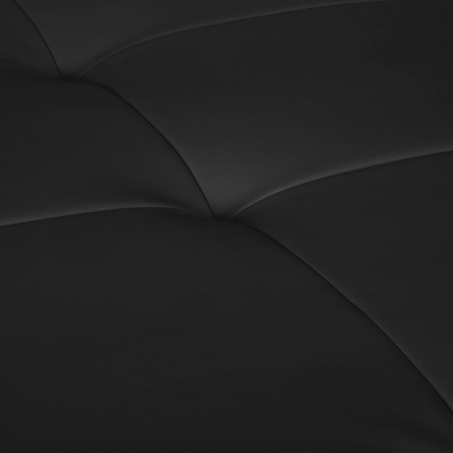 Loftscape Ecksofa Tuja Kunstleder - Schwarz - Longchair davorstehend links 18 Loftscape Ecksofa Tuja Kunstleder - Schwarz - Longchair davorstehend links – Bild 18