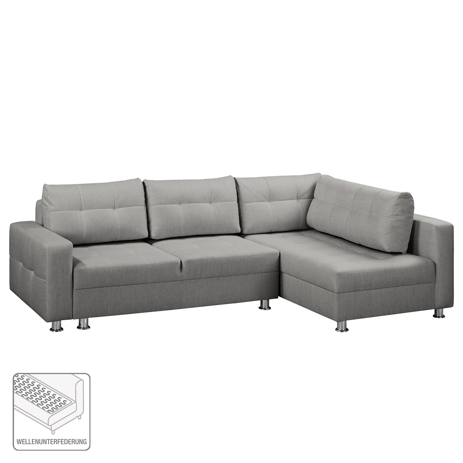 Fredriks Ecksofa Upwell (mit Schlaffunktion) - Strukturstoff 2 Fredriks Ecksofa Upwell (mit Schlaffunktion) - Strukturstoff – Bild 2