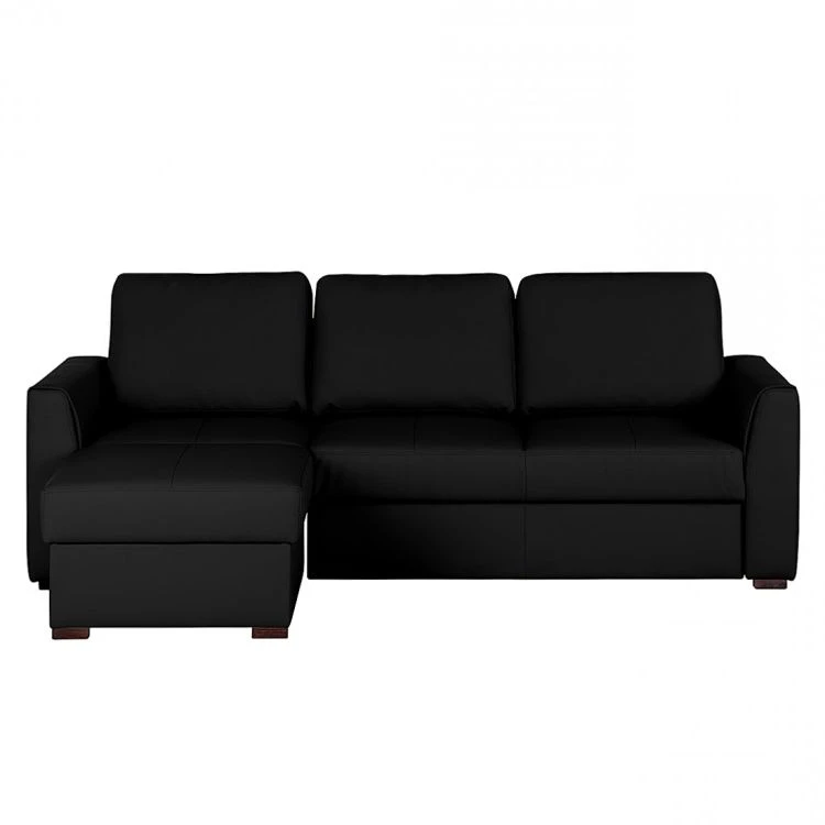 Loftscape Ecksofa Venezia - (mit Schlaffunktion / beidseitig montierbar) Echtleder - Schwarz 7 Loftscape Ecksofa Venezia - (mit Schlaffunktion / beidseitig montierbar) Echtleder - Schwarz – Bild 7