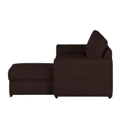 Loftscape Ecksofa Venezia - (mit Schlaffunktion / beidseitig montierbar) Kunstleder - Braun -Wohnzimmermöbel boutique en ligne ecksofa venezia mit schlaffunktion kunstleder braun 253326