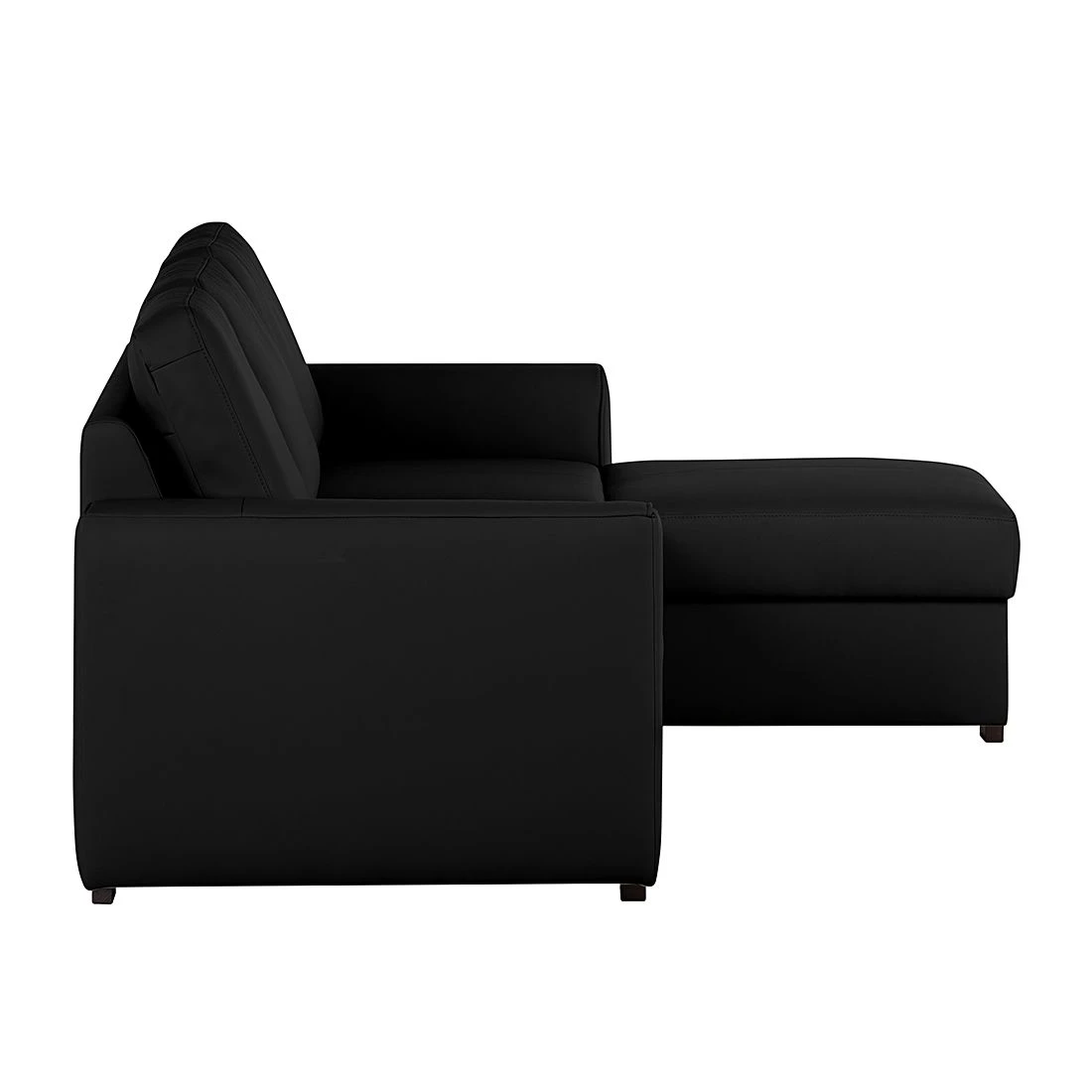 Loftscape Ecksofa Venezia - (mit Schlaffunktion / beidseitig montierbar) Kunstleder - Schwarz 7 Loftscape Ecksofa Venezia - (mit Schlaffunktion / beidseitig montierbar) Kunstleder - Schwarz – Bild 7