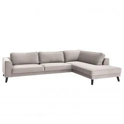 Jack & Alice Ecksofa Venus Bay - Sahara - Ottomane davorstehend rechts