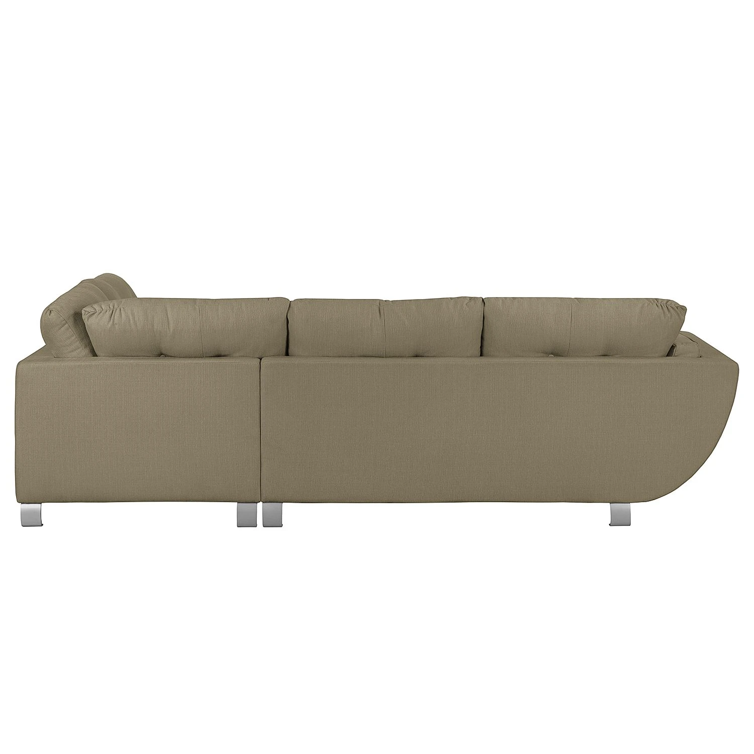 Roomscape Ecksofa Zechin (mit Schlaffunktion) - Webstoff - Latte Macchiato - Ottomane davorstehend rechts 5 Roomscape Ecksofa Zechin (mit Schlaffunktion) - Webstoff - Latte Macchiato - Ottomane davorstehend rechts – Bild 5
