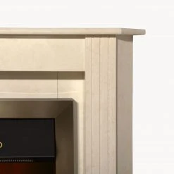 Montreux Elektro-Eckkamin Louisiana - Cremeweiß marmoriert -Wohnzimmermöbel boutique en ligne elektroeckkamin louisiana cremeweiss marmoriert 4169504