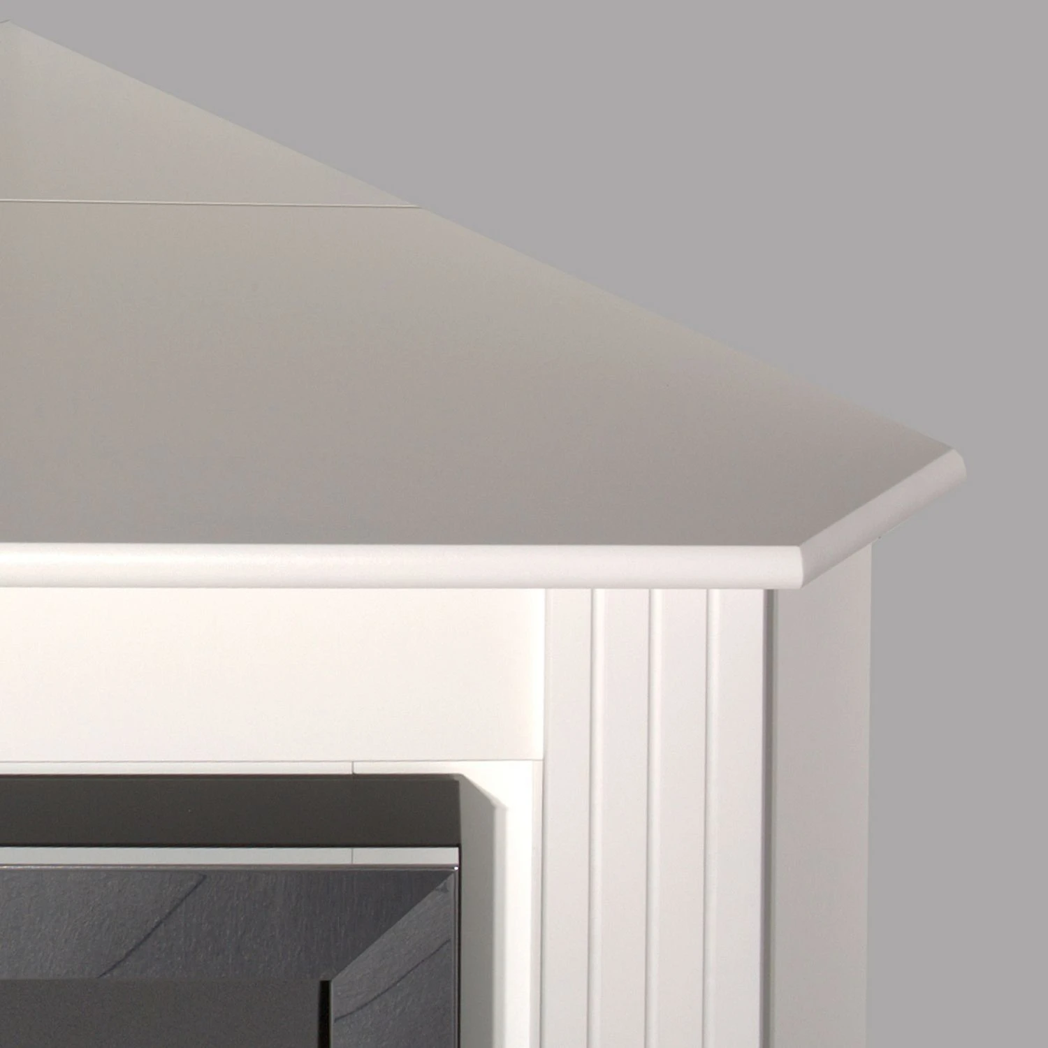 Montreux Elektro-Eckkamin Louisiana - Weiß 5 Montreux Elektro-Eckkamin Louisiana - Weiß – Bild 5