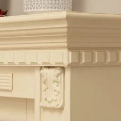 Montreux Elektrokamin Neptun - cremeweiß lackiert -Wohnzimmermöbel boutique en ligne elektrokamin neptun cremeweiss lackiert 1923558