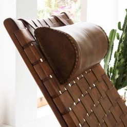 Eva Padberg Collection Stuhl Bourbourg II - Vintage Braun -Wohnzimmermöbel boutique en ligne esszimmerstuhl pilliga echtleder teak massiv 4702612