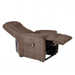 Duo Collection Fernsehsessel Juist Microfaser Braun - Elektrisch verstellbar: 1 Motor mit Kabel -Wohnzimmermöbel boutique en ligne fernsehsessel juist microfaser braun einmotorige verstellung mit aufstehhilfe 4060916