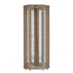 Fredriks Eckvitrine Amalia II - Nussbaum Dekor