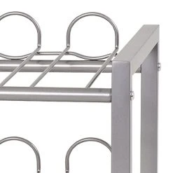 Home Design Flaschenregal Dundalk 1,5l II - Alufarbig -Wohnzimmermöbel boutique en ligne flaschenstaender dundalk ii aluminium stahl 2710878